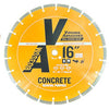 Virginia Abrasives 425-07860 Blade 16 Diamond Gen Purp