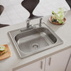 Elkay Dayton Stainless Steel 4-Hole Single Bowl Drop-in Sink
