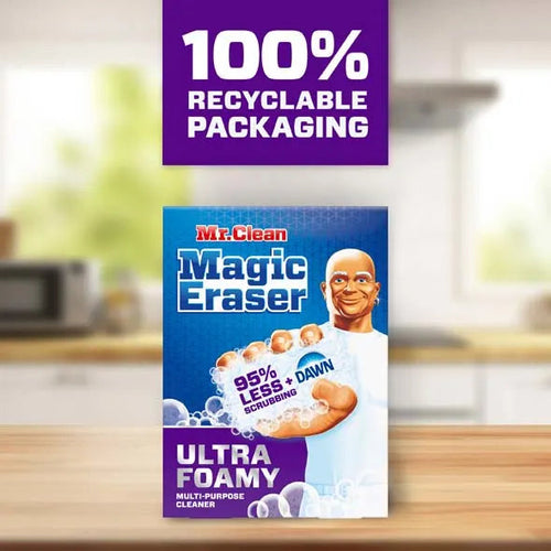 Mr. Clean Magic Eraser Sponge All Purpose Cleaner Ultra Foamy