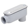 Rigid/IMC Conduit Fitting, Oval Thread Body, Die-Cast Aluminum, 2-In.