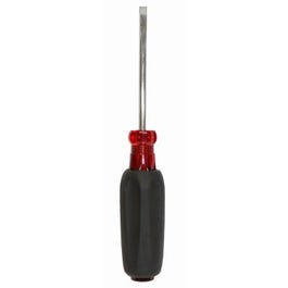 Screwdriver, Cabinet Tip, Cushion Grip, 3/16 x 3-In.