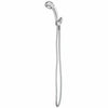 Showerhead, Handheld, 3 Settings, Plastic with Chrome Finish