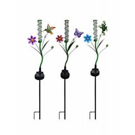 Solar Rain Gauge Stake Lights
