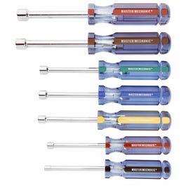 Solid-Nut Driver Set, SAE, 7-Pc.