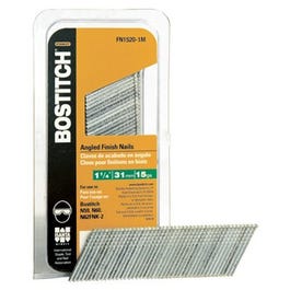 Steel Finishing Nails, 1.25-In., 15-Ga., 3600-Pk.