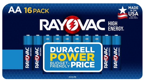 Rayovac AA HIGH ENERGY™ Alkaline Batteries