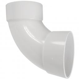 Genova Products PVC Sewer Fittings 90° Sanitary Elbow
