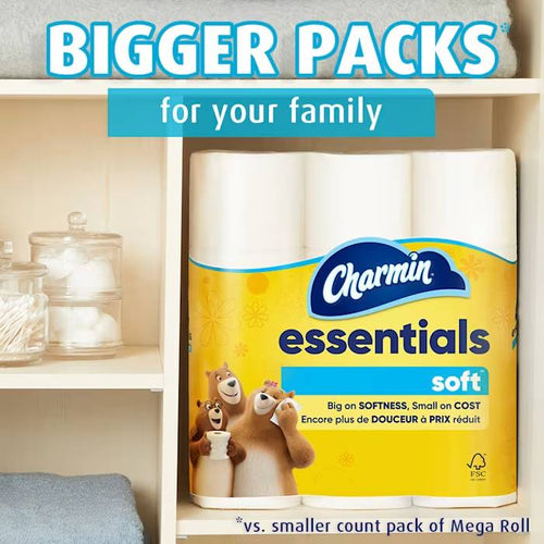 Charmin Essentials Soft Mega Roll