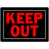 Hillman Keep Out Sign