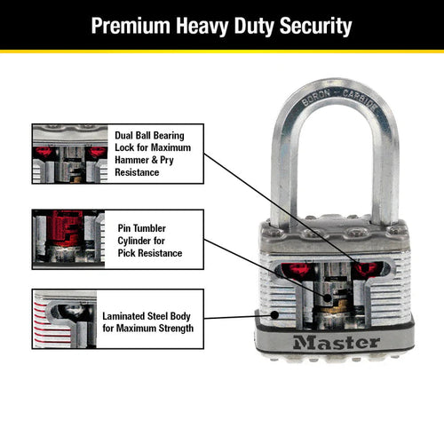Master Lock Magnum® Laminated Steel Padlock
