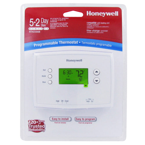 Honeywell RTH2300B1012/U 5/2-Day Programmable Thermostat