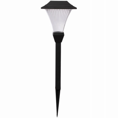 Fusion Solar Path Lights Black Plastic