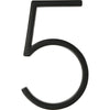Hillman Distinctions Floating Mount House Number 5 Black