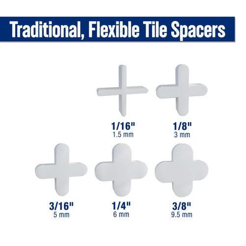 QEP® Traditional Flexible Tile Spacers