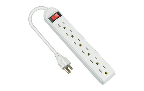 Kab Enterprise PS-615 6 Outlet Power Strip