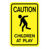 Hillman Group Hillman Caution Children at Play Sign