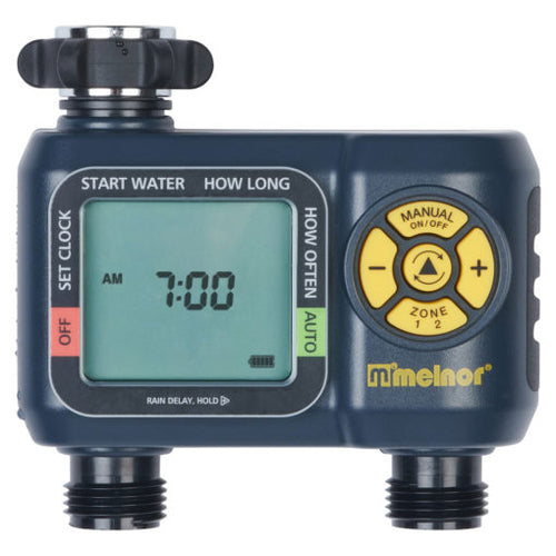 Melnor AquaTimer™ 2-Zone Digital Water Timer