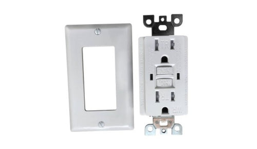 Genmax GFCI Self Test Wall Receptacle Tamper Resistant