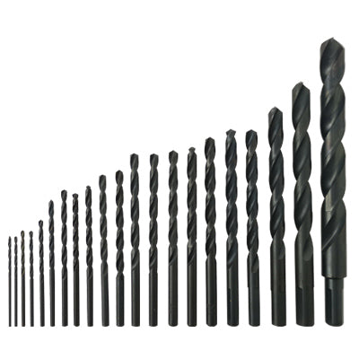 Master Mechanic 21-Pc Drill Bit Set Black Oxide