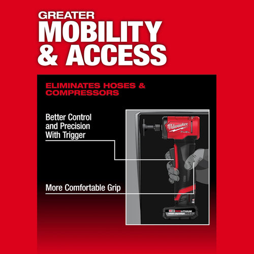 Milwaukee M12 FUEL™ 1/4 Right Angle Die Grinder