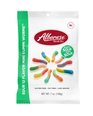 Albanese 12 Flavor Mini Gummi Worms®