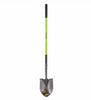 Green Thumb Round Point Garden Shovel Fiberglass Handle