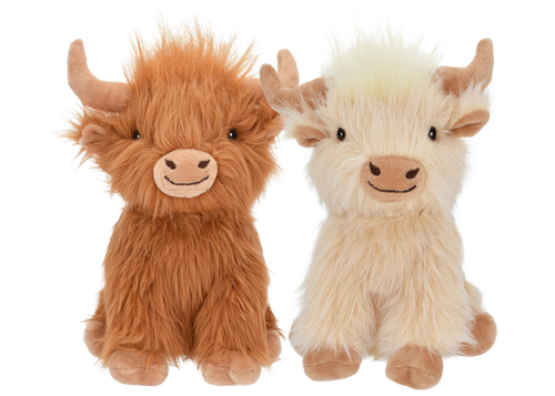 Multipet Highland Cow Dog Toy