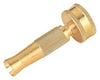Landscapers Select Adjustable Brass Garden Hose Nozzle