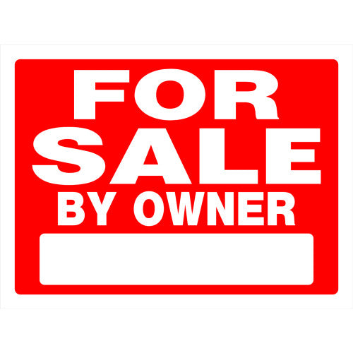 Hillman For Sale by Owner Sign (18 x 24)