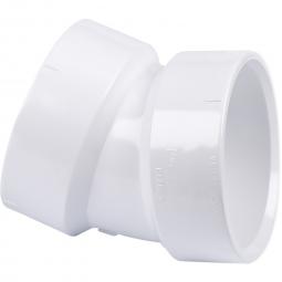 Genova Products Pvc Dwv Fittings 22-1/2° Elbow