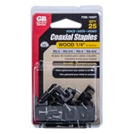 Gardner Bender 1/4 in. Polyethylene Coaxial Staple, Black