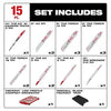 Milwaukee 15PC SAWZALL® Blade PACKOUT™ Kit