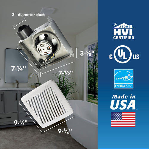 Broan-NuTone® Bath Exhaust Fan 50 CFM ENERGY STAR