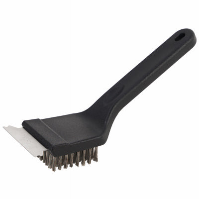 Mr. Bar-B-Q Grill Brush with Scraper Stainless Steel Bristles 8 Handle