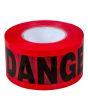 CH Hanson DANGER Barricade Tape Red 1000'x 3x 1.5 Mil (15 rolls)