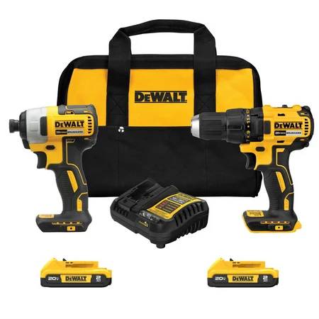DEWALT 20V MAX Brushless 2 Tool Combo Kit