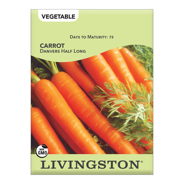 Garden Seed
Livingston Carrot Danvers Half Long