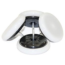 TruGuard Nail-On Cushion Plastic Base Furniture Glides