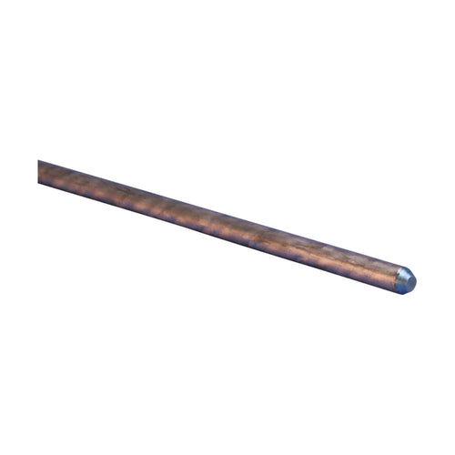 Erico Copper-Bonded Ground Rod, Pointed, 5/8 dia, 8'