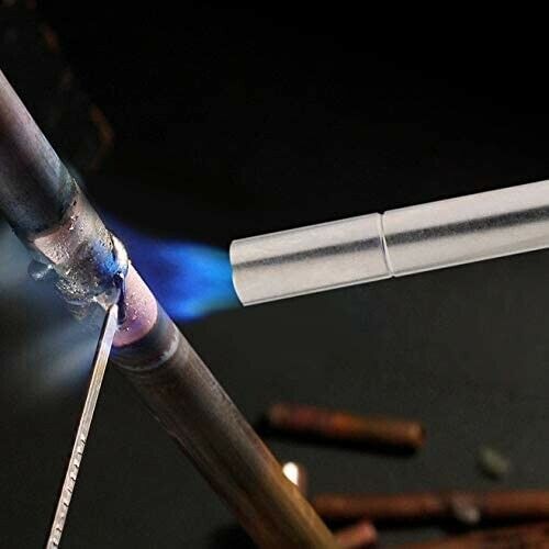 Bluefire BTS-8071 Trigger Start Handy Gas Welding Propane Torch Head MAPP MAP PRO Nozzle Brass Knob All-purpose Flame for Brazing Soldering Cooking