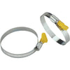 Camco 3 In. Twist-It Clamp RV Sewer Hose Connector, (2-Pack)