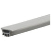 Door Bottom Insert, Gray Vinyl, 36.5-In.