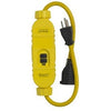 Portable GFCI Receptacle, 2-Ft. Cord, 125-Volt, 15-Amp